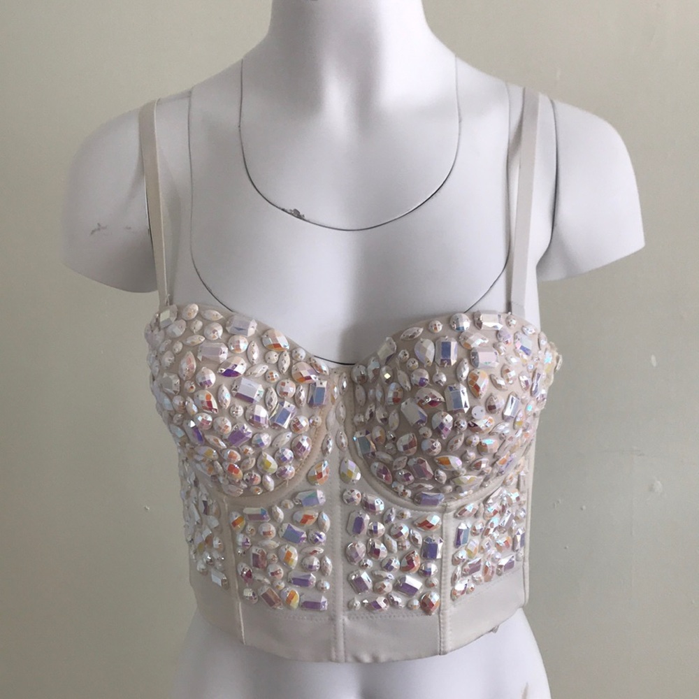 Fly Girl Embellished Bustier
